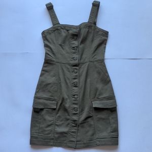 XS Mini Military A-line Dress H&M